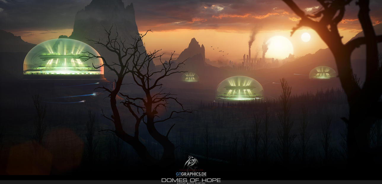 Domes Of Hope by tigaer