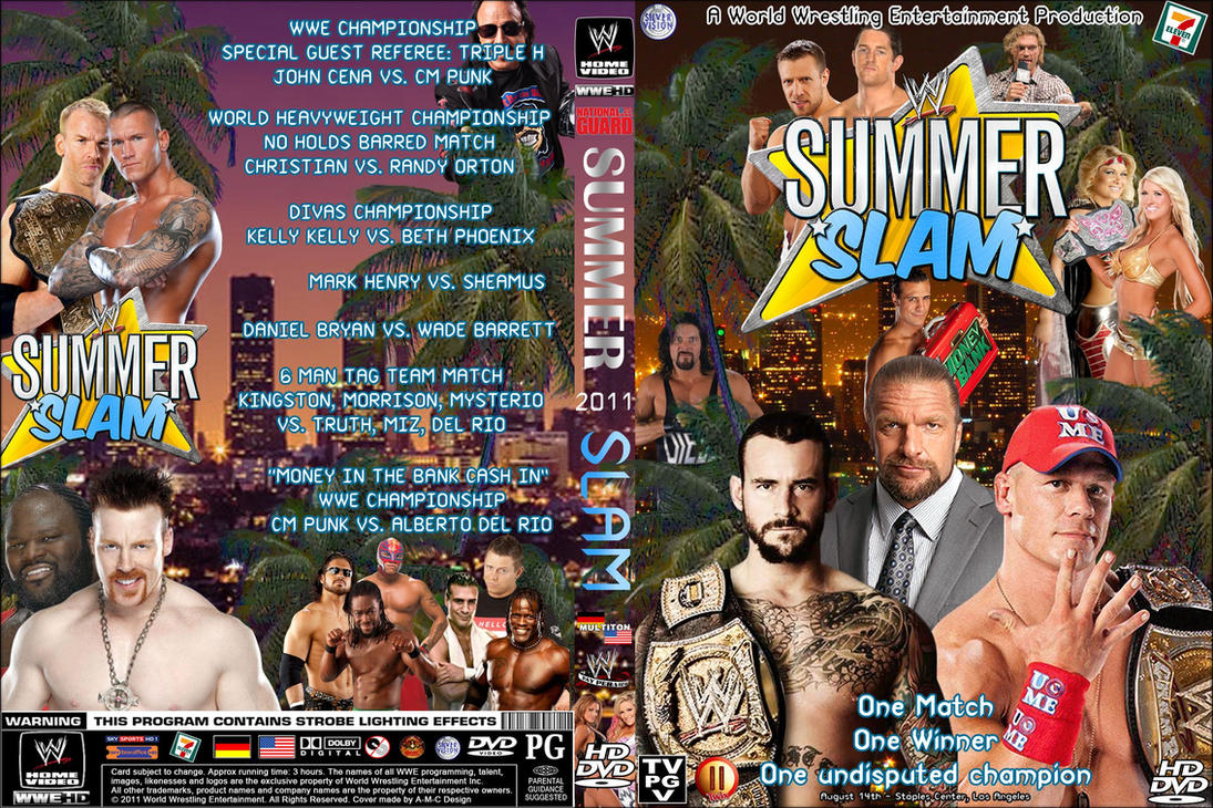 Image result for summer slam 2011 poster