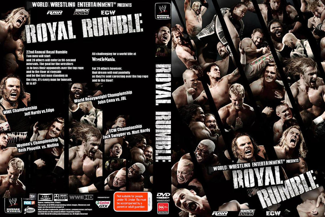 WWE Royal Rumble 2009 by JOSRULEZ