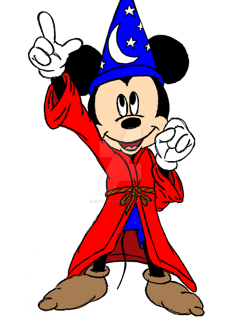 sorcerer mickey hat clipart - photo #34