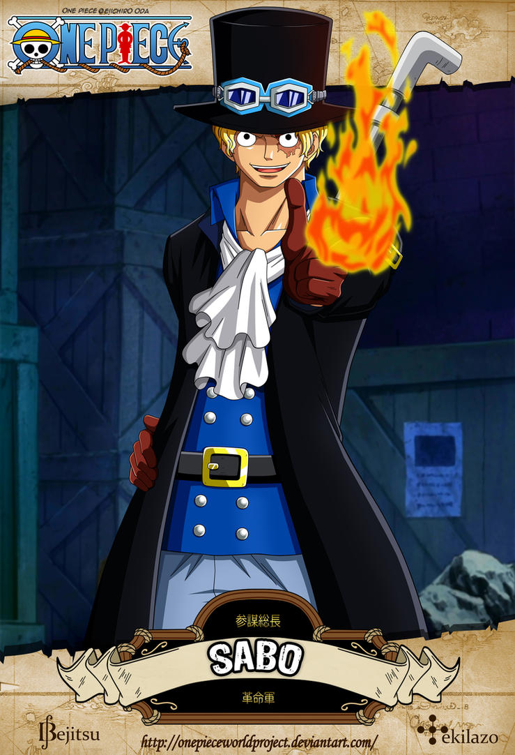 One Piece  Sabo by OnePieceWorldProject on DeviantArt