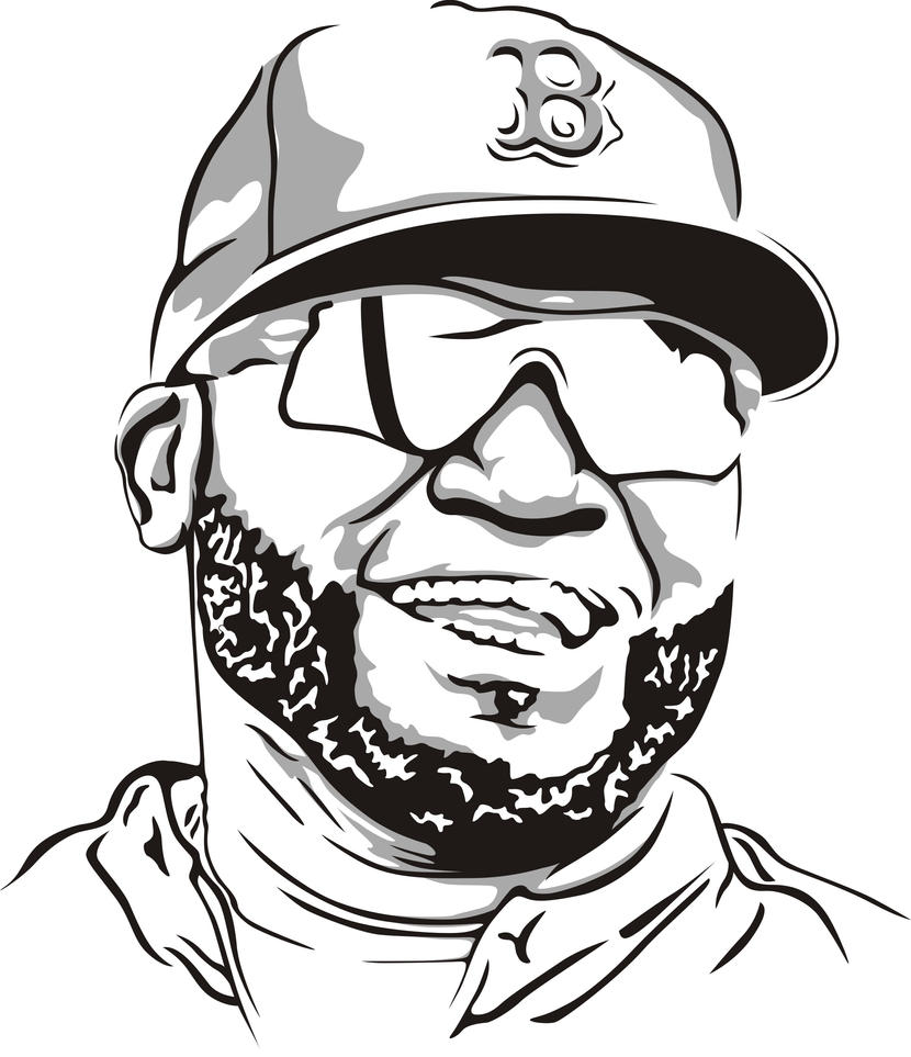 david ortiz coloring pages - photo #2