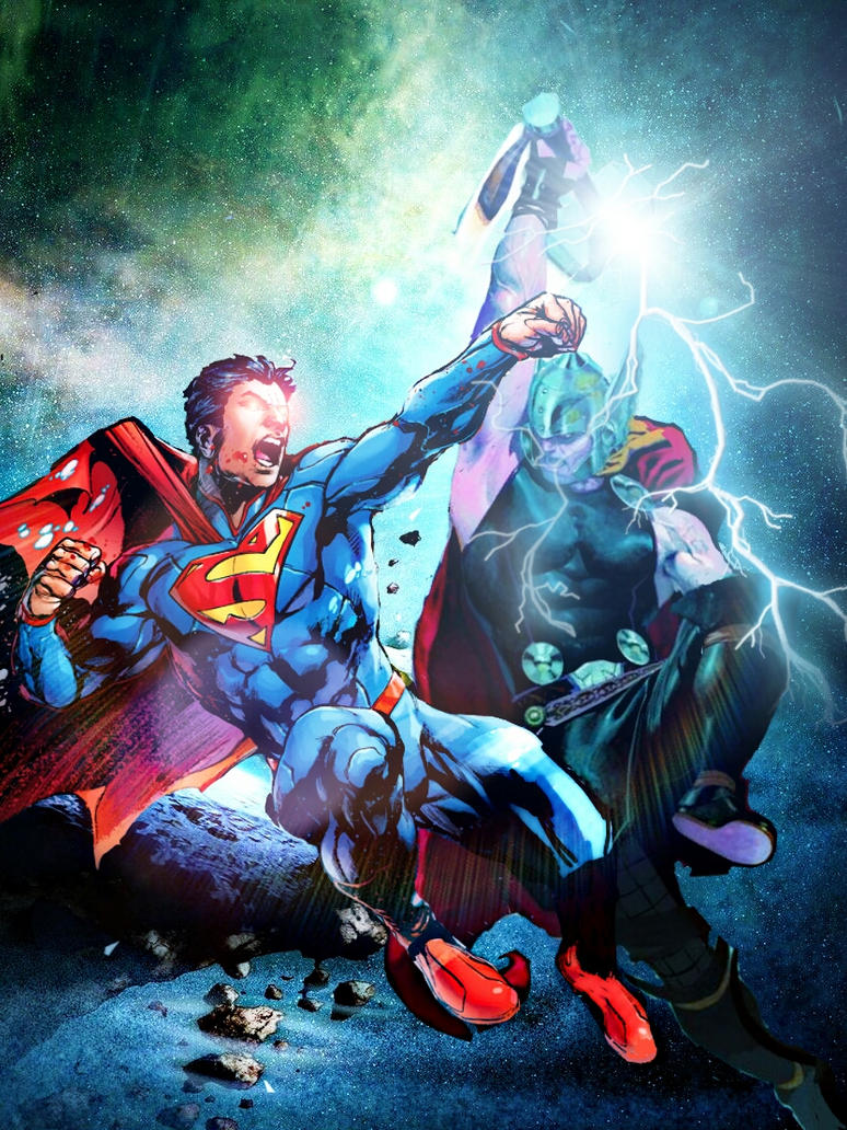 superman_vs_thor_by_mayantimegod d9b1pf7