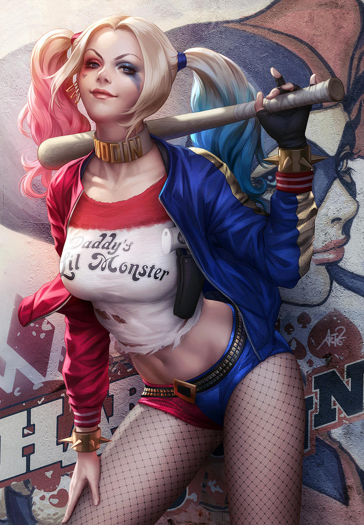 harley_suicide_squad_by_artgerm-d8zcrhc.