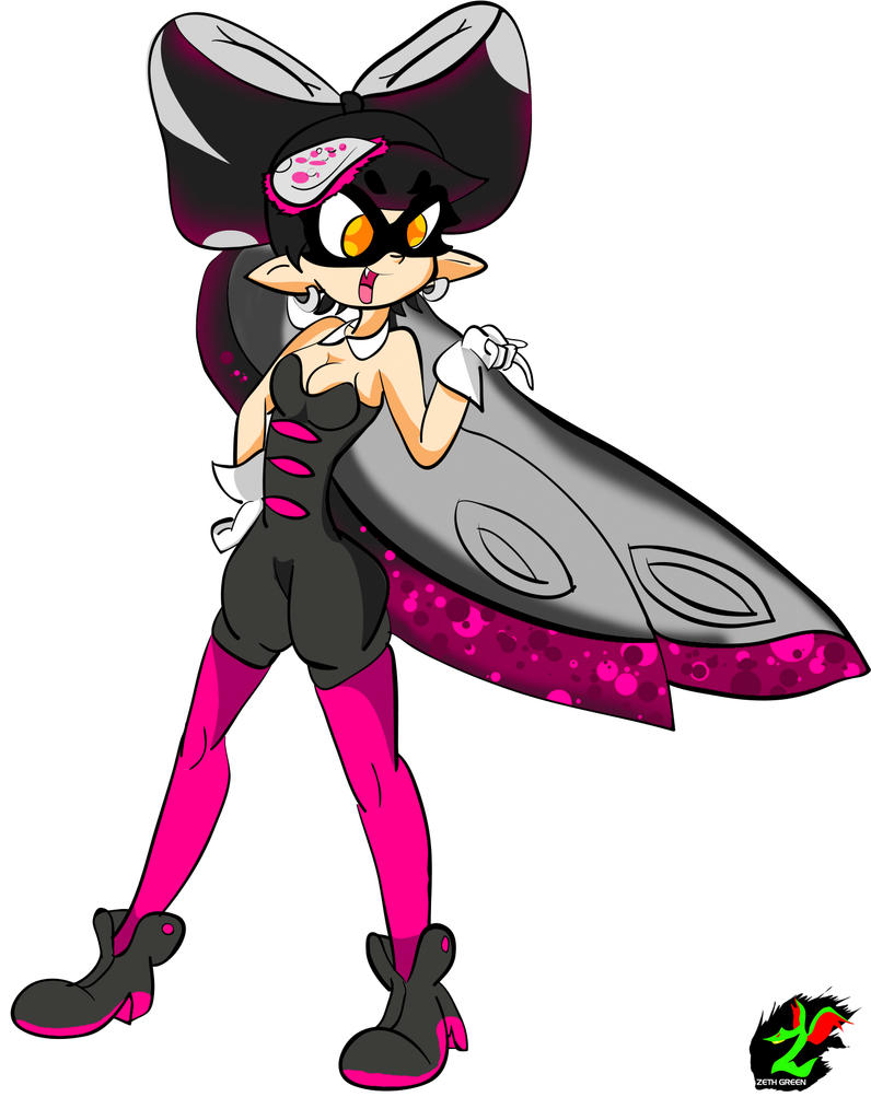 callie and marie splatoon coloring pages - photo #36