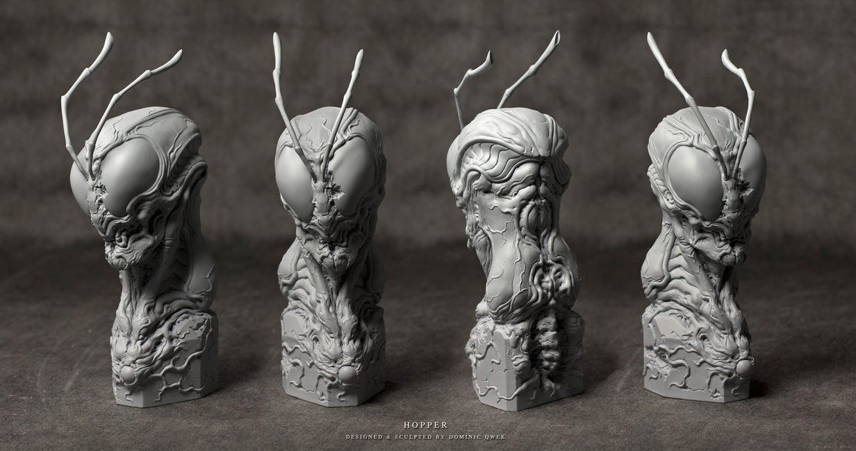 how to control hoppers zbrush