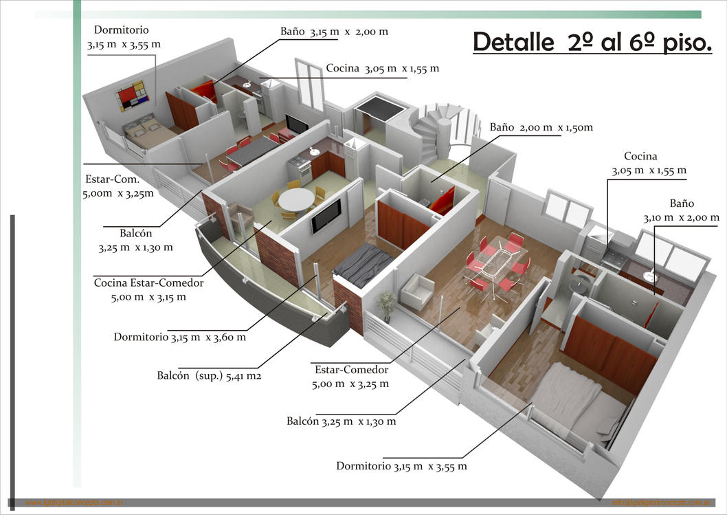 Floor plan by ArchitectureDigital on DeviantArt