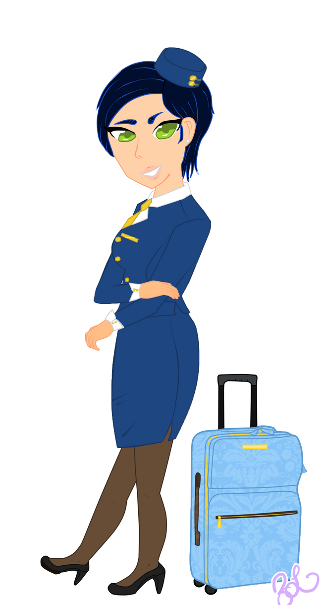 clipart flight attendant - photo #45