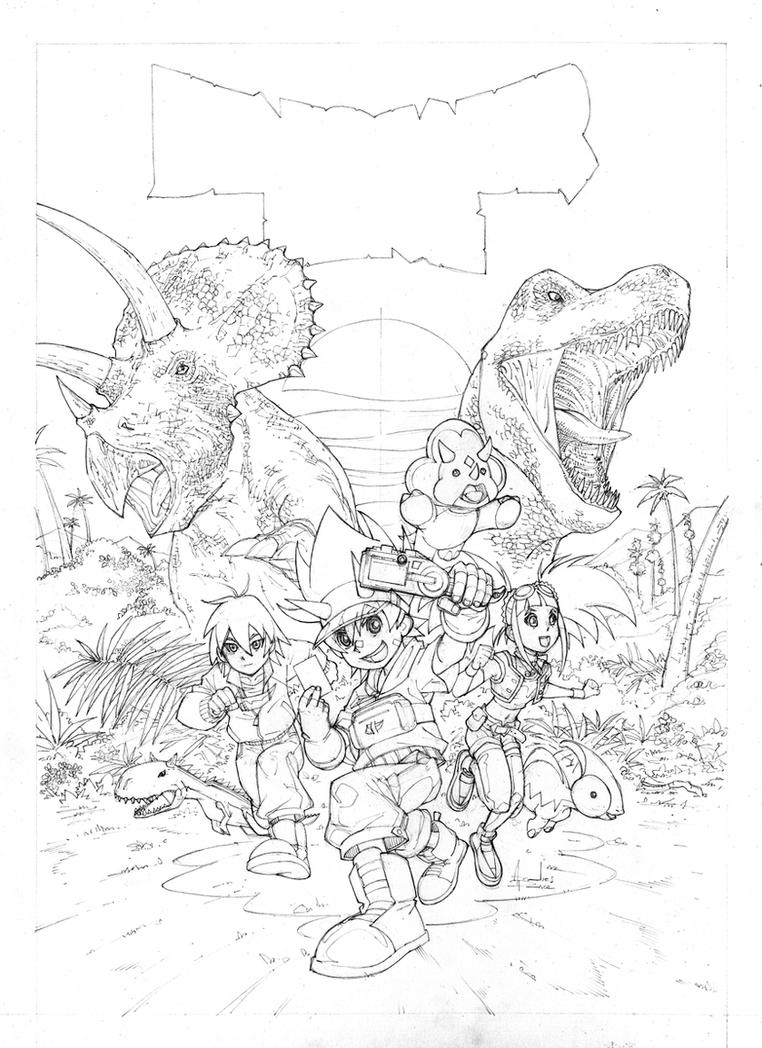images coloring pages dinosaur king cards - photo #16