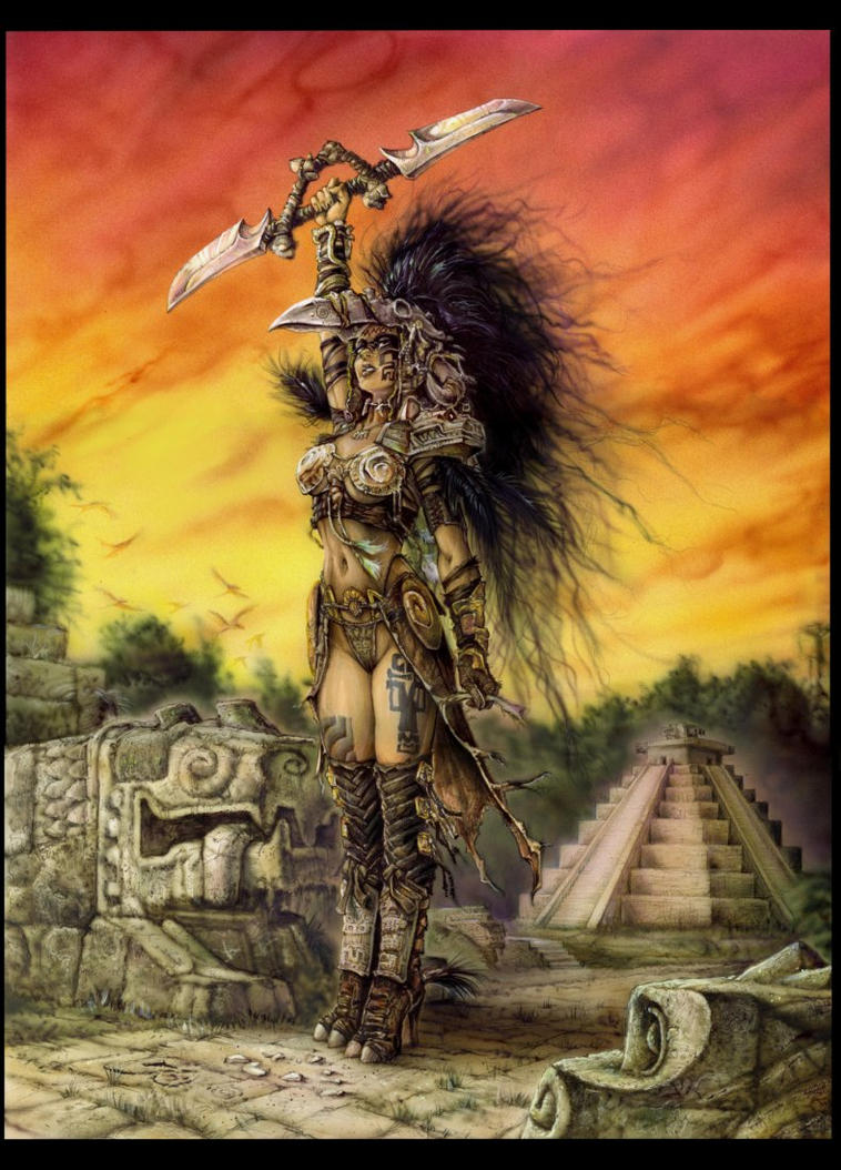 Aztec Queen by PlanetDarkOne on DeviantArt