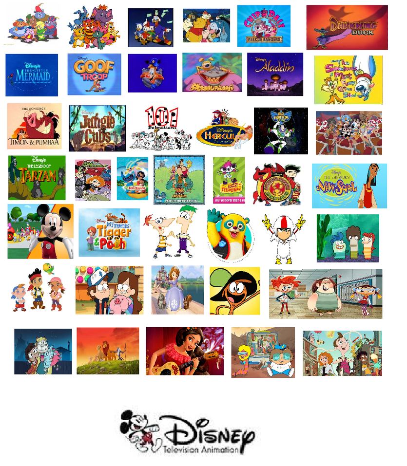 All of Disney Television Animation's TV series! by