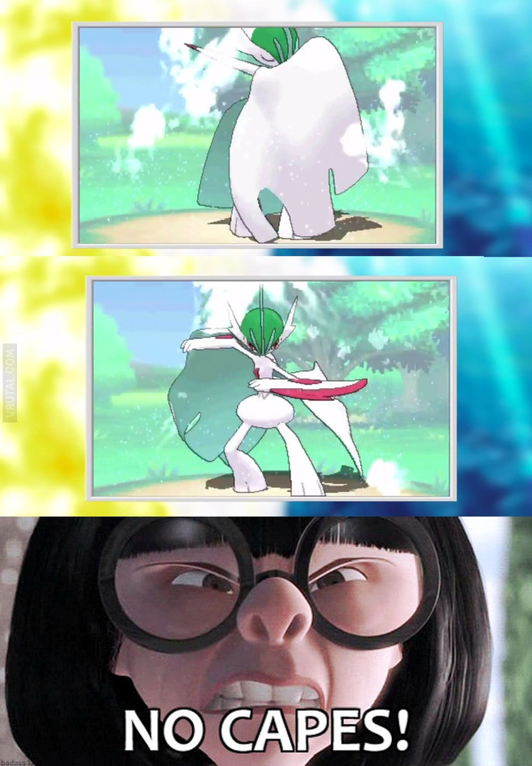 edna_reaction_to_mega_gallade_by_newsupe
