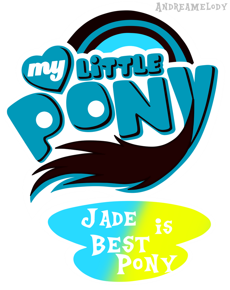 (Request)MLP:FIM Logo Jade Version by AndreaSemiramis on DeviantArt