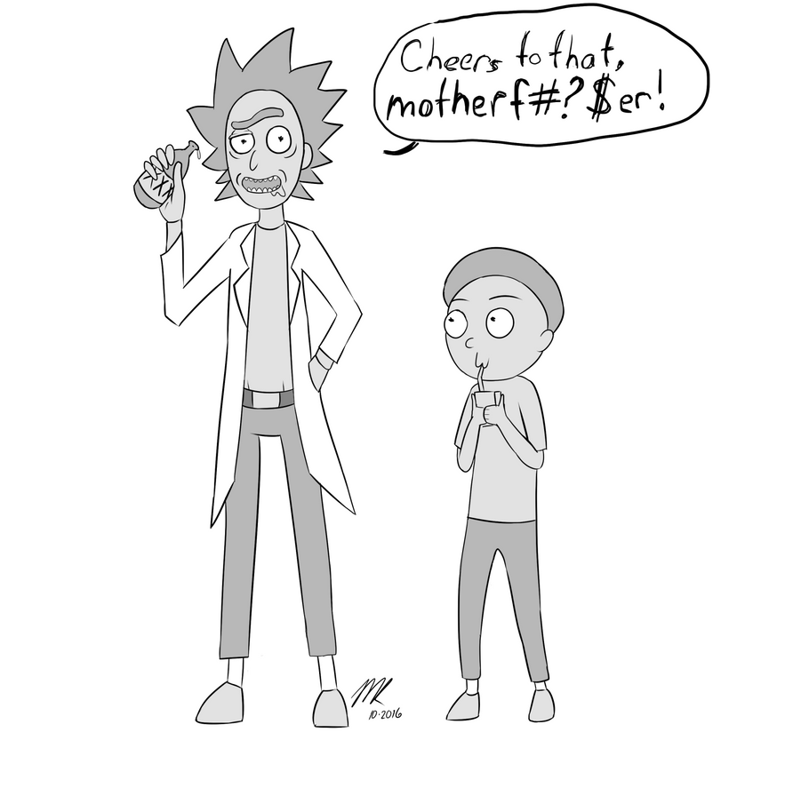 Rick and Morty by Silhouette7767 on DeviantArt