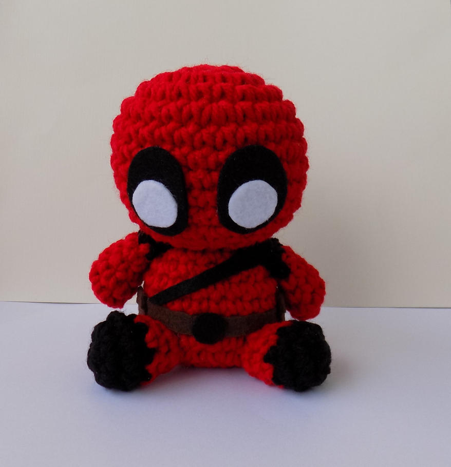Deadpool Crochet Amigurumi by StitchedLoveCrochet on ...